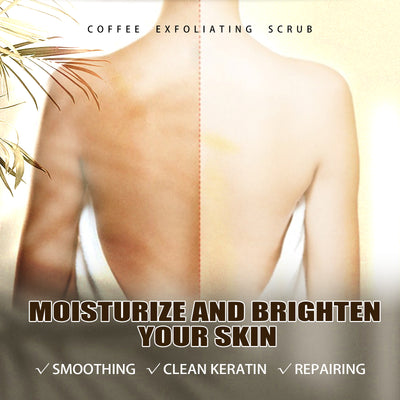 Melanin Brightening And Whitening Body Skin Coffee Scrub