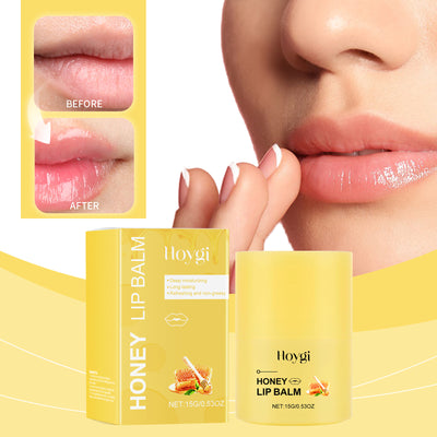 Hoygi Honey Nourishing Lip Balm Deeply Nourishes, Softens Lip Skin, Fades Lip Lines, And Prevents Chapped Lip Balm