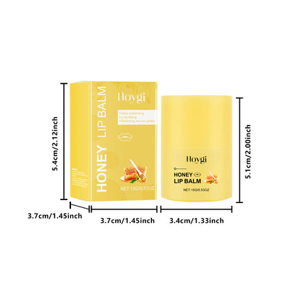 Hoygi Honey Nourishing Lip Balm Deeply Nourishes, Softens Lip Skin, Fades Lip Lines, And Prevents Chapped Lip Balm