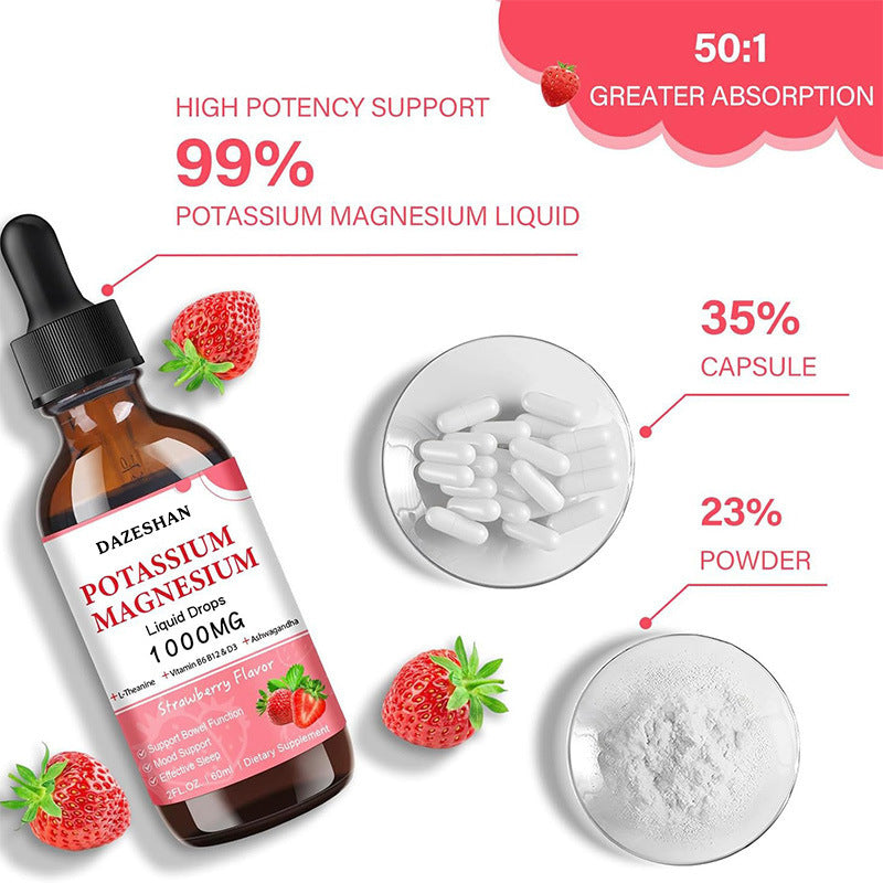 Potassium Magnesium Drops Sun Tanning Drops Natural
